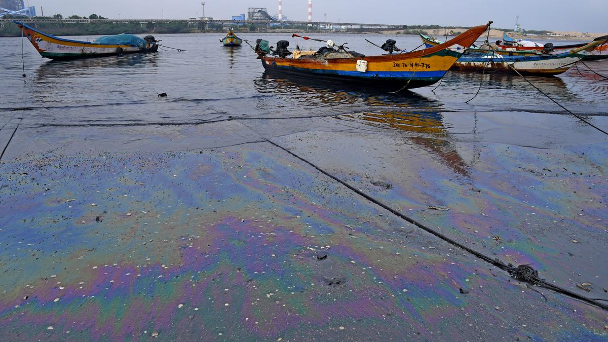 An oil spill in an ignored wetland The Hindu